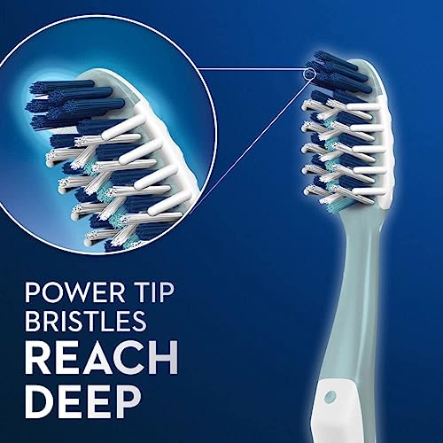 Oral-B CrossAction All in One Toothbrushes, Soft, 2 Count (Pack of 2) - Image 6