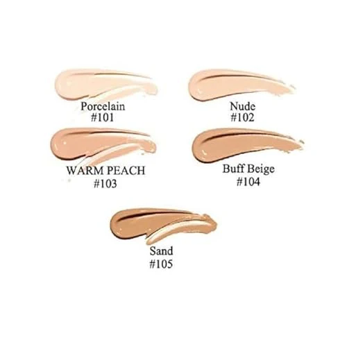 2 Pack PHOERA Foundation,Flawless Soft Matte Liquid Foundation 24 HR Oil Control Concealer Foundation Makeup,Full Coverage Foundation for Women and Girls (105 Sand) - Image 2