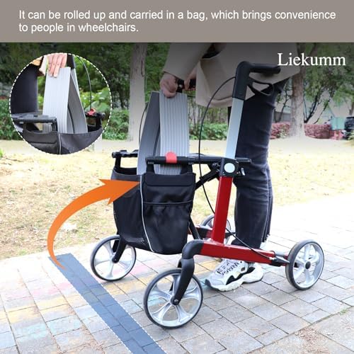 LIEKUMM 3/4" Rise PVC Threshold Ramp for Doorways, 1700 Lbs Capacity, Self-Adhesive Transition Ramp for Wheelchairs, Strollers, and Scooters, Cuttable, Grey - Image 7