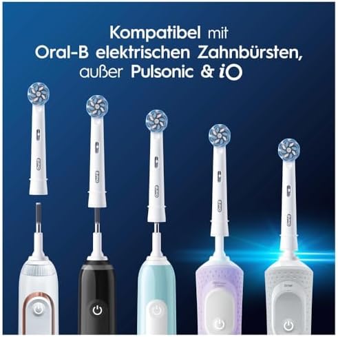 Oral-B Pro Sensitive Clean Replacement Toothbrush Heads Pack of 4 - Image 7