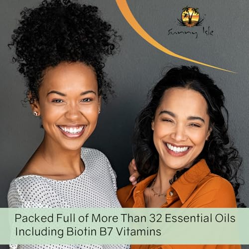 Sunny Isle Rosemary Mint Hair and Strong Roots Butter 4oz | Infused with Biotin & Jamaican Black Castor Oil | Strengthen and Nourish Hair | Dry Scalp, Split Ends - Image 4