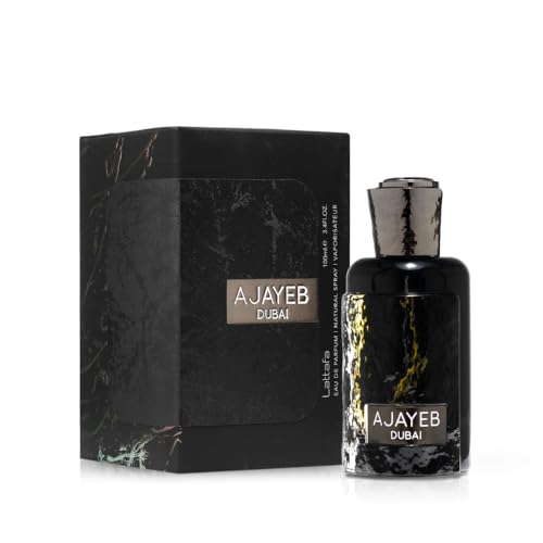 Lattafa Ajayeb Dubai Eau de Parfum Spray for Men, 3.4 Ounce - Image 3
