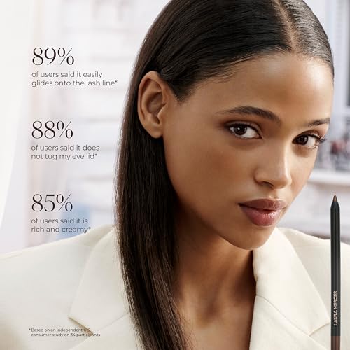 Laura Mercier Caviar Tightline Eyeliner: Long Lasting Color, Crease-proof, Waterproof, Gel-like Hydrating Formula, Perfect for Tightline, Lash Line + Waterline - Image 5