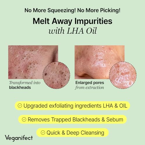 LHA Deep Cleansing Oil, Makeup, Blackhead and Whitehead Remover, Korean Skin Care, Vegan, 6.93 Fl Oz - Image 3