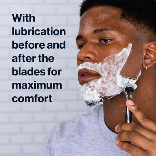 Gillette SkinGuard Razors for Men, 1 Razor Handle and 2 Razor Blade Refills, Designed for Men with Sensitive Skin, Razor Bumps, and Shaving Irritation - Image 5