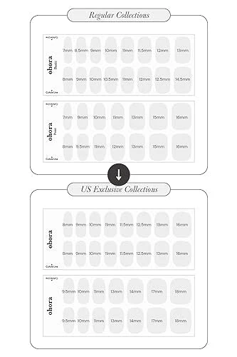 ohora Semi Cured Gel Nail Strips (N Silky Marble) - White, Patterned, Works with UV/LED Lamps, Salon-Quality, Easy to Apply & Remove - Valentine's Day Gel Nail Wraps, Stickers, Romantic Gift Ideas - Image 2
