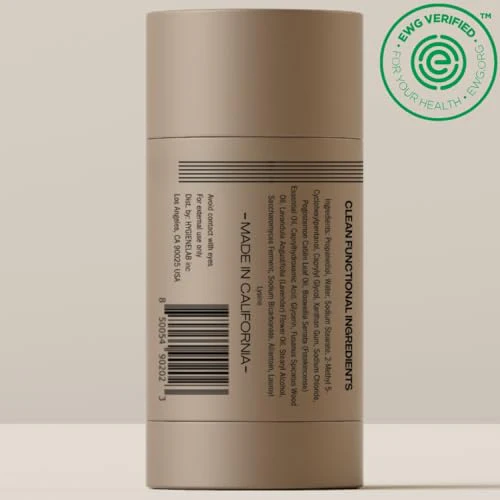 Mens Deodorant - Aluminum Free, 24-Hour+ Odor Protection With Essential Oils, EWG Verified, Premium Sandalwood Scent, Smooth Glide Application-Safe and Effective - Image 6