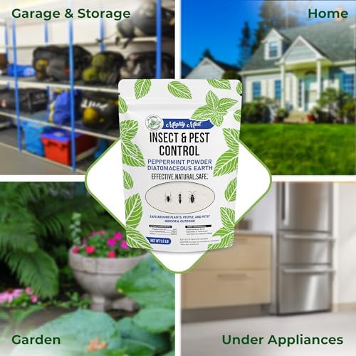 Mighty Mint Insect & Pest Control, Diatomaceous Earth Peppermint Powder, 1 lb - Image 4