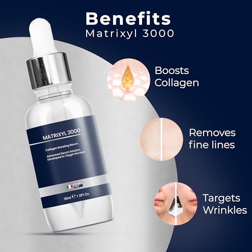 Matrixyl 3000 Argireline Serum with Hyaluronic Acid, Total Package Serum for Anti-Wrinkle, Collagen Boosting, Anti-Aging & face hydrating, Deep Wrinkle Repair & Firming for Fine Lines - Image 3