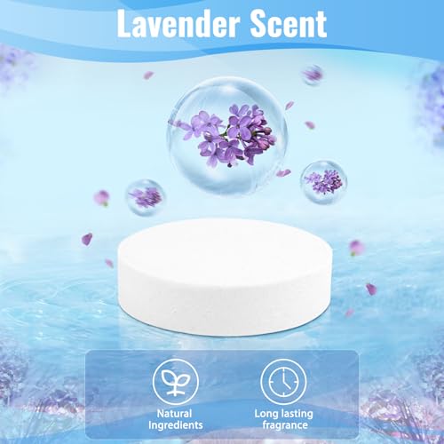 Shower Steamers-15 Pack Shower Bombs with Lavender Scent, Self-Care Presents for Women Who Have Everything, Relaxation Birthday Presents for Women, Valentines Day Presents for Her - Image 3