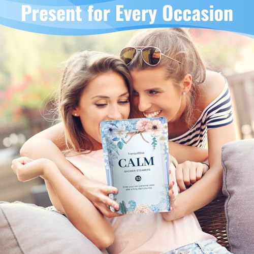 Shower Steamers-15 Pack Shower Bombs with Lavender Scent, Self-Care Presents for Women Who Have Everything, Relaxation Birthday Presents for Women, Valentines Day Presents for Her - Image 7