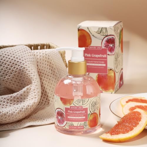 Liquid Hand Soap with Gift Box - Grapefruit - 260ml/ 8.7 fl.oz (Pack of 3) - Image 5