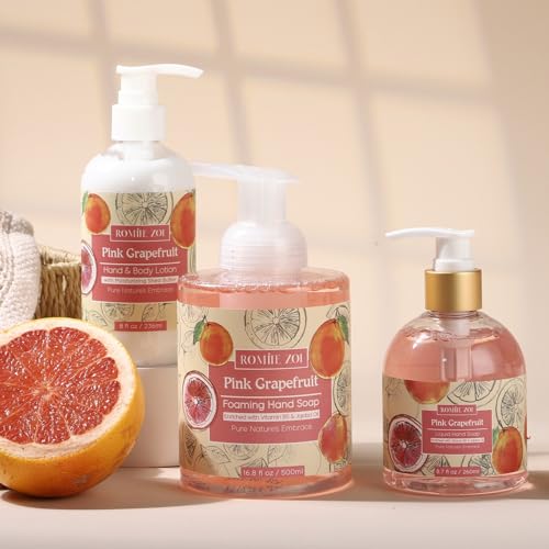 Liquid Hand Soap with Gift Box - Grapefruit - 260ml/ 8.7 fl.oz (Pack of 3) - Image 7
