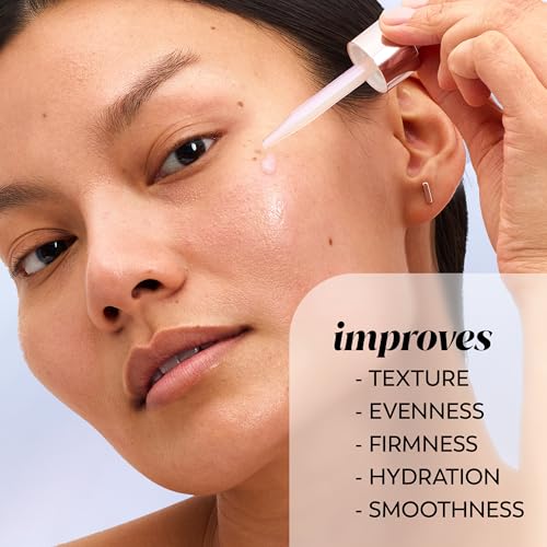 Olay Super Serum Trial Size 5-in-1 Lightweight Resurfacing Face Serum, 0.4 fl oz, Smoothing Skin Care Treatment with Niacinamide, Vitamin C, Collagen Peptide, Vitamin E, and AHA - Image 3