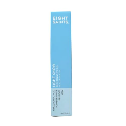 Eight Saints Light Show Brightening Eye Gel, Natural and Organic Anti Aging Cooling Eye Gel to Reduce Puffiness, Wrinkles and Calms Under Eye Skin, 0.5 Ounces - Image 8
