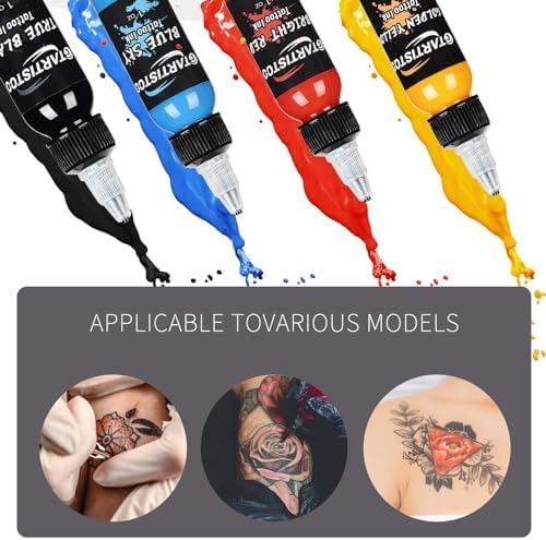 Ink Professional 1OZ (14 Colors 30ml) Vegan-Friendly Pigment Ink Supplies Ink... - Image 2