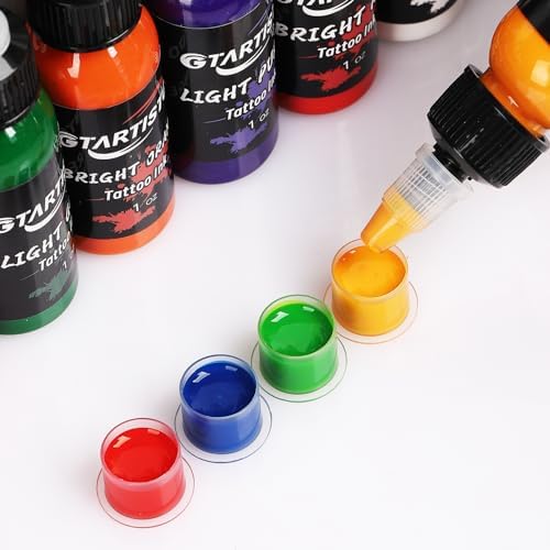 Ink Professional 1OZ (14 Colors 30ml) Vegan-Friendly Pigment Ink Supplies Ink... - Image 7