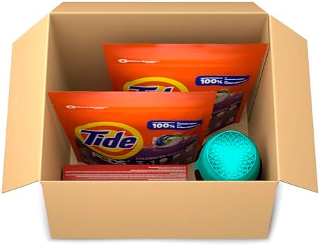 Tide Pods Liquid Laundry Detergent Pacs, Downy Unstopable Scent Beads and Bounce Dryer Sheets, Better Together Bundle - Image 6