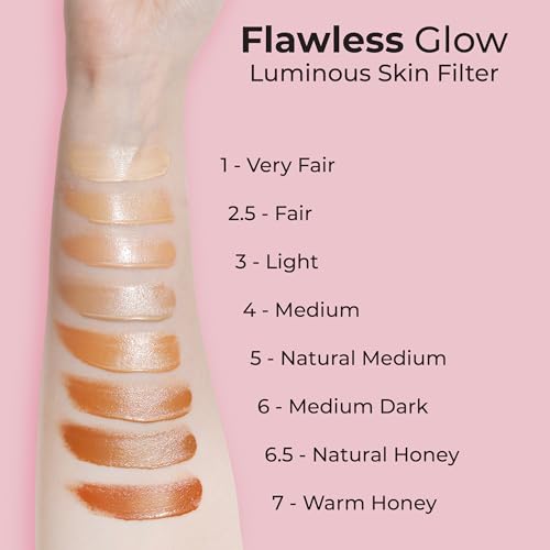 MCoBeauty Flawless Glow Luminous Skin Filter, 4 Medium, Healthy Glow with Natural Radiance, Vegan, Cruelty Free Cosmetics - Image 9