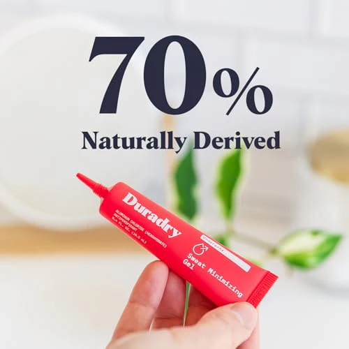 Duradry Antiperspirant Gel - Anti-Sweat, Unscented Deodorant Gel for Men and Women, Helps with Armpit Sweat Prevention, Odor Protection, Cruelty Free, Paraben Free, Vegan - 0.4 Fl Oz - Image 7