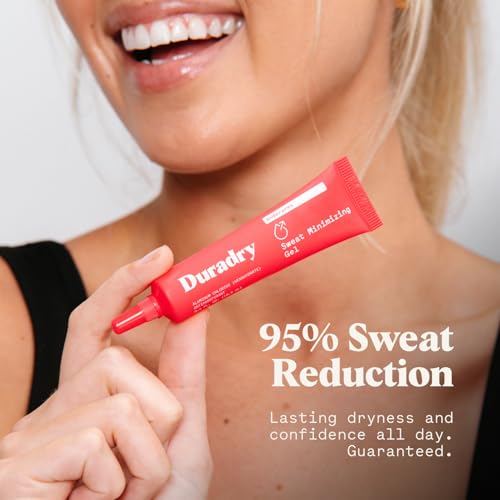 Duradry Antiperspirant Gel - Anti-Sweat, Unscented Deodorant Gel for Men and Women, Helps with Armpit Sweat Prevention, Odor Protection, Cruelty Free, Paraben Free, Vegan - 0.4 Fl Oz - Image 9