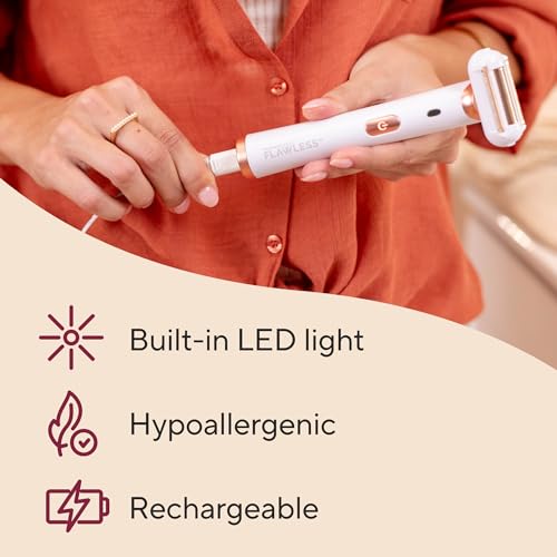 Finishing Touch Flawless Legs, Electric Razor for Women, Pivoting Head Leg Hair Remover with LED Light for Instant and Painless Leg Hair Removal - Image 7