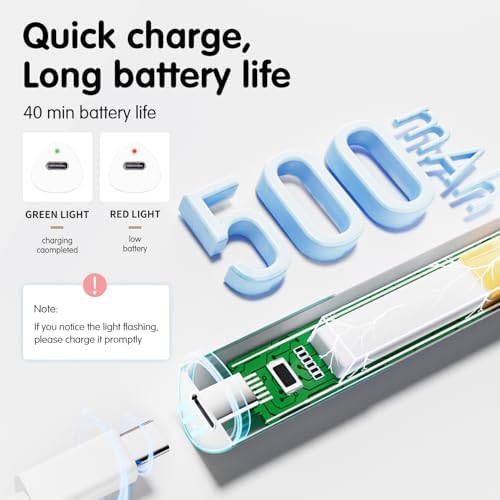BEAUTPAL Handheld UV Light for Nails Mini Nail Dryer LED Light with Magnetic Stand, LCD Screen - Cordless Rechargeable USB Gel X Lamp Fast Curing for Home DIY Manicure - Image 3