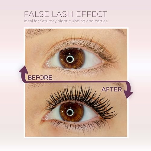 Blinc UltraVolume Tubing Mascara, Volumizing, Lengthening and Curling Mascara, Ultra-Longwearing Washable Mascara, Clean, Vegan and Cruelty-Free - Image 2