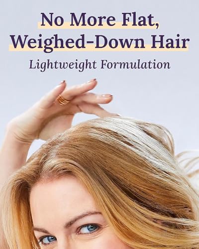Keranique Shampoo and Conditioner - Volumizing Shampoo and Conditioner Set for Fine, Thinning Hair and Fuller Hair Growth - Keratin Enriched, Volume Thickening, Sulfate-Free, Color-Safe, Anti-Aging - Image 4