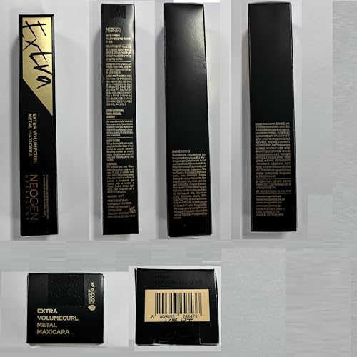 NEOGEN DERMALOGY Innovative Sensational Hygienic Washable Extra Slim & Volume Metal Mascara - Image 8