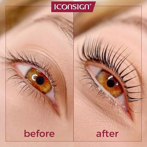 ICONSIGN Lash Lift Kit, 2 in 1 Brow Lamination Eyelash Perm Kit, Professional Lash Perm Kit for Natural Lash Lift and Brow Enhancement (Quantity: 2×5 Packs) - Image 6