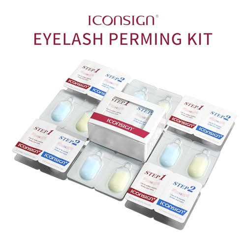 ICONSIGN Lash Lift Kit, 2 in 1 Brow Lamination Eyelash Perm Kit, Professional Lash Perm Kit for Natural Lash Lift and Brow Enhancement (Quantity: 2×5 Packs) - Image 7