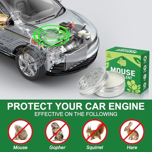 Rodent Repellent for Car Engines, Mighty Peppermint Oil to Repel Mice and Rats,Environmentally Friendly and Humane Mouse Trap for Car Engines,House,Pest Control for Indoor (Mint) - Image 7