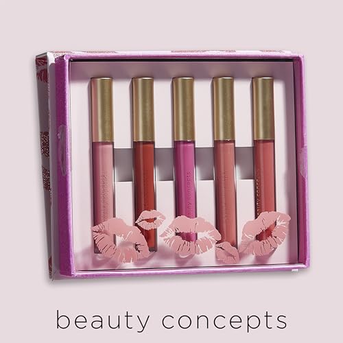 Beauty Concepts Lip Gloss Collection – Shimmering, Glossy Lip Makeup Set for a Radiant Finish, Pretty Pink - Image 2