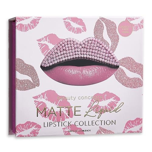 Beauty Concepts Lip Gloss Collection – Shimmering, Glossy Lip Makeup Set for a Radiant Finish, Pretty Pink - Image 3