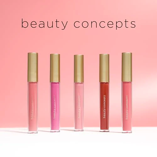 Beauty Concepts Lip Gloss Collection – Shimmering, Glossy Lip Makeup Set for a Radiant Finish, Pretty Pink - Image 6