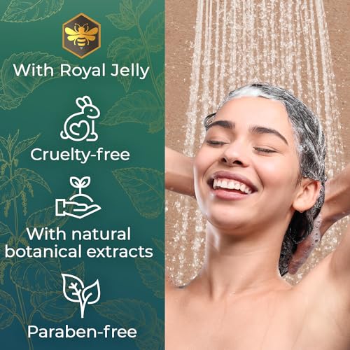Tio Nacho Mexican Herbs Strengthening Shampoo and Conditioner Set with Royal Jelly - 14 fl oz Each | Nourishing Aloe Vera, Jojoba, Rosemary Formula for Strong, Vibrant Hair - Image 3