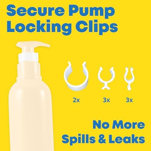 Multi-Size Silicone Bottle Covers for Travel – Leak-Proof Stretchable Sleeves & Safety Clip Locks, Silicone Covers for Travel Toiletries, Bottle Covers for Traveling Essentials - Image 4