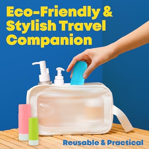 Multi-Size Silicone Bottle Covers for Travel – Leak-Proof Stretchable Sleeves & Safety Clip Locks, Silicone Covers for Travel Toiletries, Bottle Covers for Traveling Essentials - Image 6