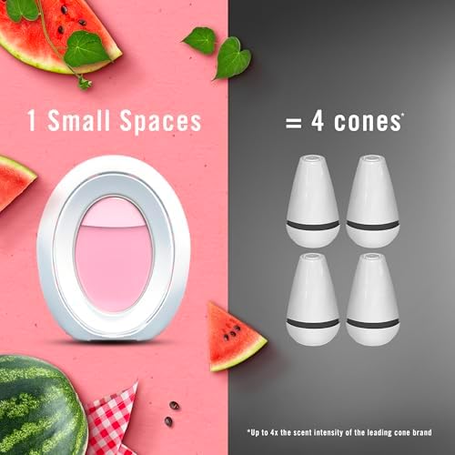 Febreze Small Spaces Air Freshener, Odor-Fighting, Plug In Alternative, for Home and Bathroom and Kitchen, Closet Air Fresheners, Sweet Watermelon Vine & Southern Lilac Mornings Scent, 4 Count - Image 6