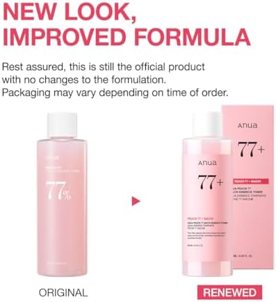 Anua Peach 77 Niacin Essence Toner 250ml / Brightening Toner for Face, Niacinamide, Panthenol, Ceramides, Facial Toner for Glass Skin, Korean Skin Care (8.45 fl.oz.) - Image 2