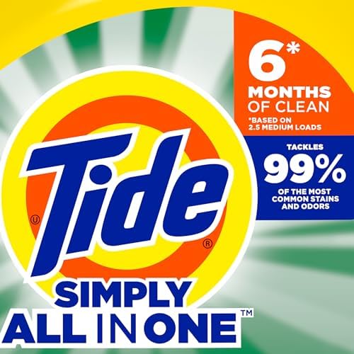 Tide Simply Liquid Laundry Detergent, Daybreak Fresh, 168 oz, 128 Loads - Image 3