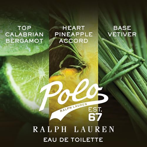 Ralph Lauren - Polo 67 - Eau de Toilette - Cologne for Men - Woody & Solar Scent - With Pineapple, Bergamot, & Vetiver - Image 2