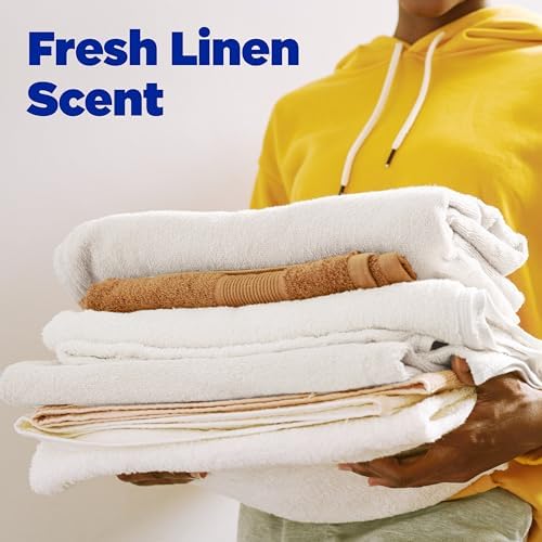 Tide Simply Oxi Boost + Odor Defense, Tough on Stains and Odors, Fresh Linen Scent, 96 Loads, 137 fl oz - Image 4