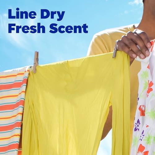Tide Simply Oxi Boost + Bleach Alternative Laundry Detergent Soap, Safe on Colors, Whitens, Brightens, Line Dry Fresh Scent, 137 fl oz, 96 Loads - Image 6