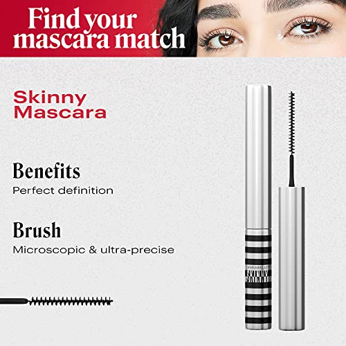 Annabelle Skinny Mascara, Black, Award-Winning Mascara, New Eco-Friendly Packaging, Ultimate Length & Definition, Microscopic & Ultra-Precise Brush, Hypoallergenic, 0.13 fl oz - Image 6
