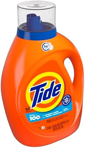 Tide Liquid Laundry Detergent, HE Compatible, Clean Breeze Scent, 64 loads, 84 fl oz (Packaging May Vary) - Image 2