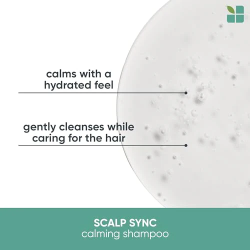 Biolage Scalp Sync Calming Shampoo - Calms & Hydrates Dry or Irritated Scalp, Paraben & Silicone Free, Vegan & Cruelty Free - Image 3