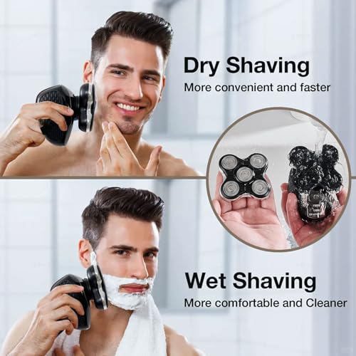 Shaver Replacement Head Compatible withRemington Balder Pro Head Shaver ModelSPR-XR7000,Sharp and Fresh Flexible StainlessSteel Replacement Blades.(3pack) - Image 6