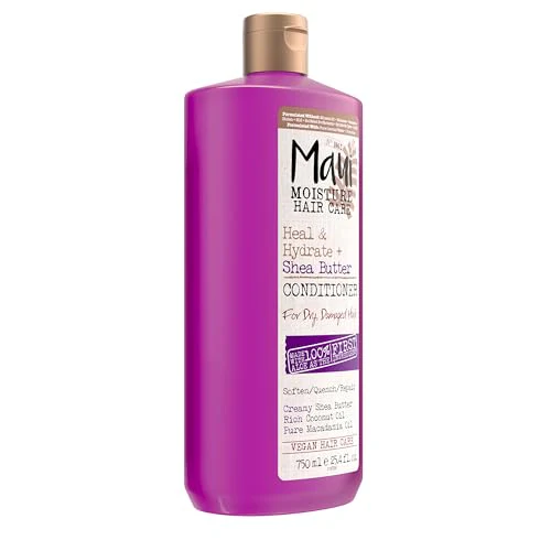 Maui Moisture Heal & Hydrate + Shea Butter Conditioner for Dry, Damaged Curls Helps Soften & Revive Curly & Coily Hair with Macadamia & Coconut Oils, Vegan & Silicone-Free, 13 fl. oz - Image 7